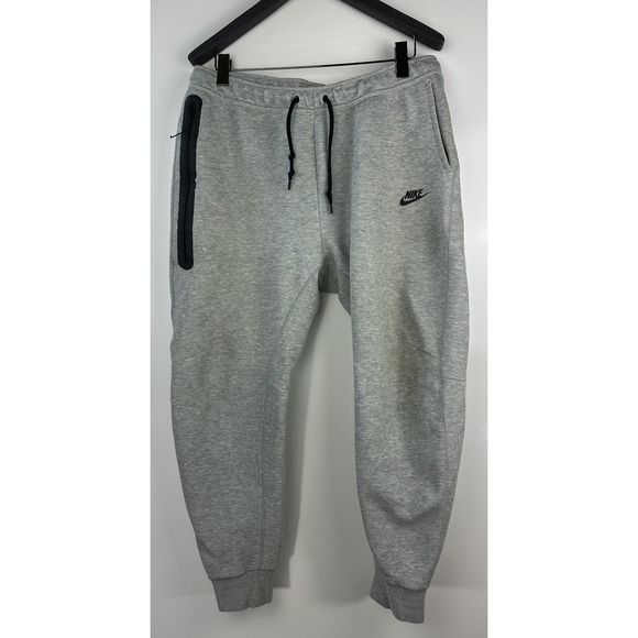 Nike Sportswear Tech Fleece Gray Sweatpants Joggers FB8002-063 Men's XL *Flawed - Picture 2 of 16